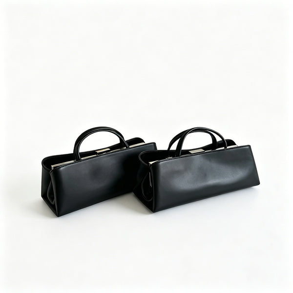 OREVA Metal Frame Handheld Long Bag